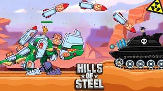 САМЫЕ МОЩНЫЕ топ ТАНКИ  В ИГРЕ Hills of Steel / хиллс оф стил / ТАНК РЕКС, СКОРПИОН, и др