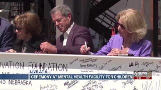Ceremony held at new Children's Nebraska mental health facility in Omaha