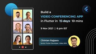  Build a Video Conferencing Flutter App |  Video Call Flutter App with Video SDK | Flutter WebRTC