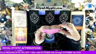 MYSTIC AFFIRMATIONS WEEKEND OCT 25~27 2024 OMG WOW SPONTANEOUS PORTAL ENERGY MANIFESTATION ALIGNMENT