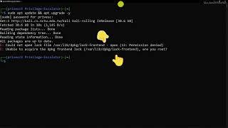 Kali Linux update issue fix lock file /var/lib/dpkg/lock-frontend - open #shorts #kali #linux