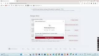 How to DELETE a GitHub Repository || Easy Tutorial #github #repository #delete