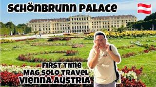 SCHÖNBRUNN PALACE | FIRST TIME SOLO TRAVEL IN AUSTRIA 