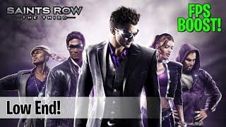 Tweaks to Boost FPS in Saints Row The Third ( Low End PC! )