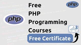 Free PHP Online Courses with Certificate for Beginners