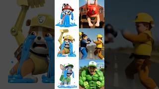 PAW Patrol Rescue World: Marshall, Rubble, Chase, Zuma, Rocky and Skye & Ryder #pawpatrol #shorts