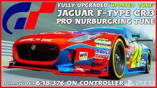 Gran Turismo 7 - Jaguar F-type Gr.3 Pro Tune | Nurburgring Updated Gr3 Setup | GT7 1.54 Physics