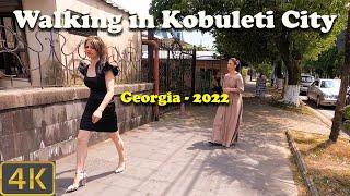 Walking in Kobuleti City- Georgia - 2022 - 4K 