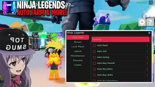 Ninja Legends Script Hack GUI | Auto Farm | Teleport | Farm Boss & More!