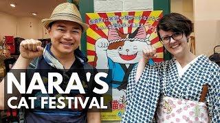 Nara's Cat Festival, Nyaramachi ft. Dorobozaru | Japan Vlog 67 | Lin Nyunt