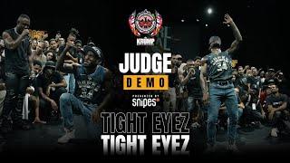 Tight Eyez | Judge Demo | EBS Krump 2023