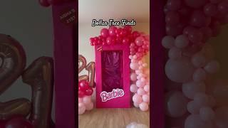 DOLLAR TREE BARBIE BOX, BARBIE PARTY BOX, BARBIE DECOR #barbiebox #diy #barbieparty #dollartree