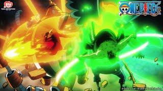 Zoro e Sanji contro King e Queen | One Piece