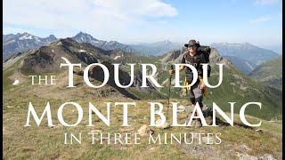 The Tour Du Mont Blanc in 3 Minutes