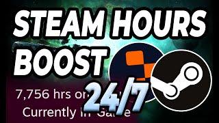 Steam Hours Boost 24/7 with Replit | Steam Idle Master 2023