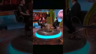 Евгений Кунгуров и Дина Гарипова в передаче"Кто хочет стать милионером".