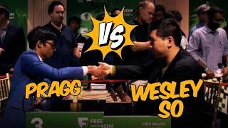 WESLEY SO VS PRAGGNANDHAAII 2024 FIDE World BLITZ Championship R8