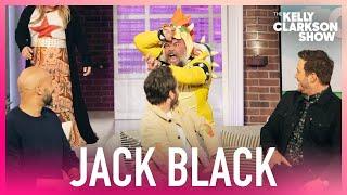 'Super Mario Bros.' Cast Pranks Jack Black Into Wearing Bowser Costume On Kelly Clarkson Show