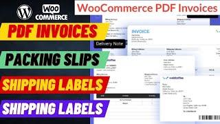 WooCommerce PDF Invoices | Barcodes | QR code in Invoices | Bulk print | YITH | Email PDF Invoice