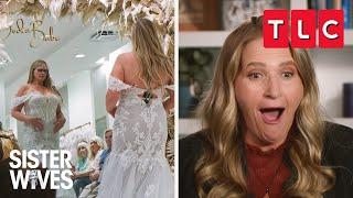 Christine Goes Wedding Dress Shopping! | Sister Wives Recap, S12 E12 | TLC