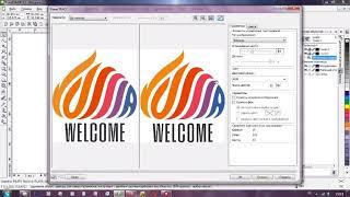 Татьяна учит создавать логотип в CorelDraw
