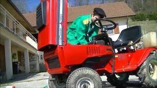 comment préparer son tracteur tondeuse pour l'été et le nettoyage