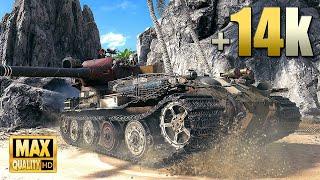 VK 72.01 (K): 14000 damage - World of Tanks