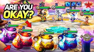 This Guy Confuses Enemies with RARE SLEEP TEAM - Summoners War