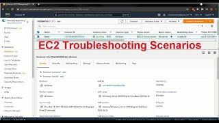 EC2 Troubleshooting Steps - Part1