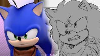 Sonic Quits Being A Hero ANIMATIC | Sonic Boom "Просто парень" | AUBIE X