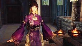 Outfit Binari from BDO HDT PE Skyrim LE for CBBE body