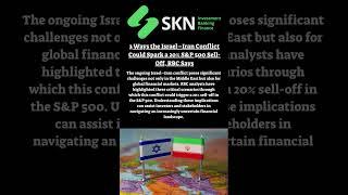 3 Ways the Israel–Iran Conflict Could Spark a 20% S&P 500 Sell-Off, RBC Says