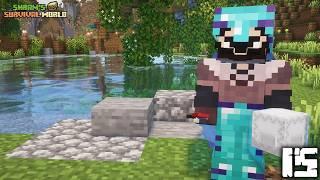 I Defeated the Ender Dragon in my Forever World! | Shram's Survival World #15