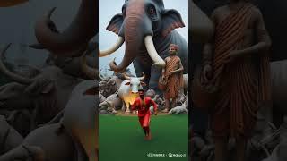 Elephant #animals #hathi #ai #viralvideo #funny
