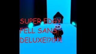 Extreme Fell Sans Showcase in Undertale Endless Route Roblox