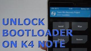 Unlock Bootloader on Lenovo Vibe K4 Note(Lollipop & Marshmallow)