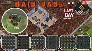 Ldoe raiding base K9N4 #LDOE#Last_Day_on_Earth_Survival #raid_base #ldoe_K9N4#Survival_mobilegeming