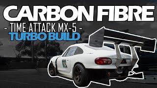 CARBON DOOR CARDS! - Episode 27 - Time Attack MX-5 Miata TURBO Build