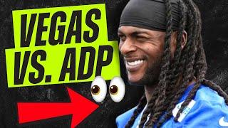 Building WR Rankings Using VEGAS LINES for 2025 Fantasy Football