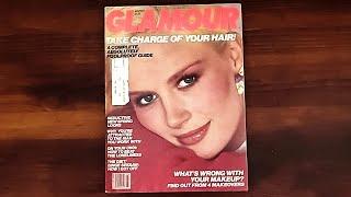 1981 March ASMR Magazine Flip Through: Glamour w Bitten Knudsen, Nancy DeWeir, Jane Seymour