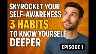 Skyrocket Your Self-Awareness: 3 Habits to Know Yourself DEEPER!- Episode 1