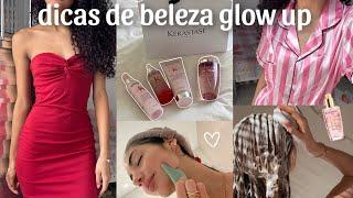 dicas de beleza *GLOW UP imediato* | cabelo, corpo, pele, cilios sozinha em casa