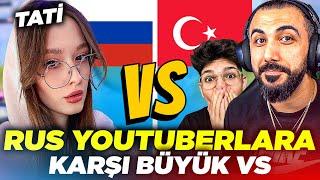 RUSYA VS TÜRKİYE!!  EKİPLE EN GÜÇLÜ RUS YOUTUBERLARA KARŞI VS ATTIK!! |  PUBG MOBILE