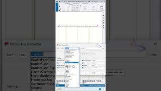 Draw a pattern line - Match line in drawings - Tekla Structures