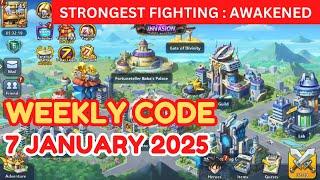 WEEKLY GIFT CODE : 7 JANUARY 2025 | STRONGEST FIGHTING : AWAKENED