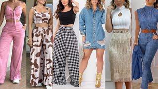 Moda mujer 2023 |2024 Tendencias primavera verano 23/looks y outfis de moda