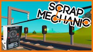 Светофоры для поезда Scrap Mechanic