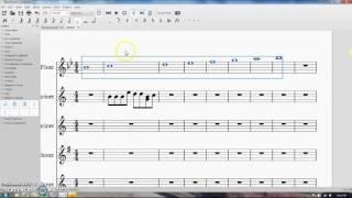 Musescore 2: Selecting Measures and Items