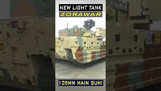 Zorawar Light Tank: Built for High Altitudes! #tank #militarytechnology #newtank