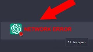 How to FIX ChatGPT Network Error (Step by Step Tutorial)